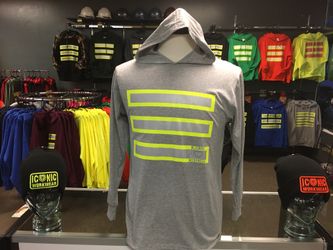 Hi Viz Long sleeve shirt with hood