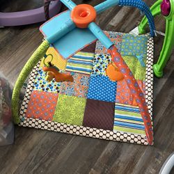 Tummy Time Mat And Toys 
