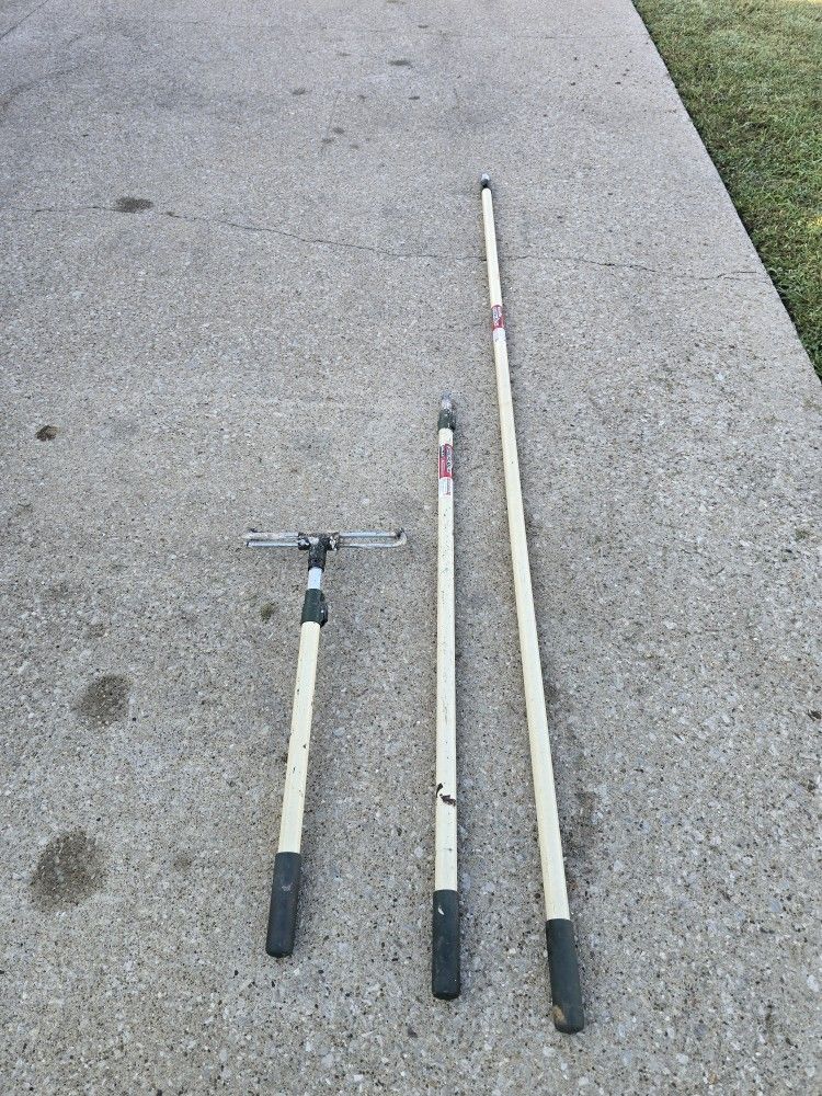 Sherlock Paint Poles N Yoke With Some Brush Holders Thrown In 