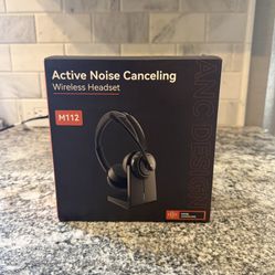 Headset with Active Noise Cancellation 