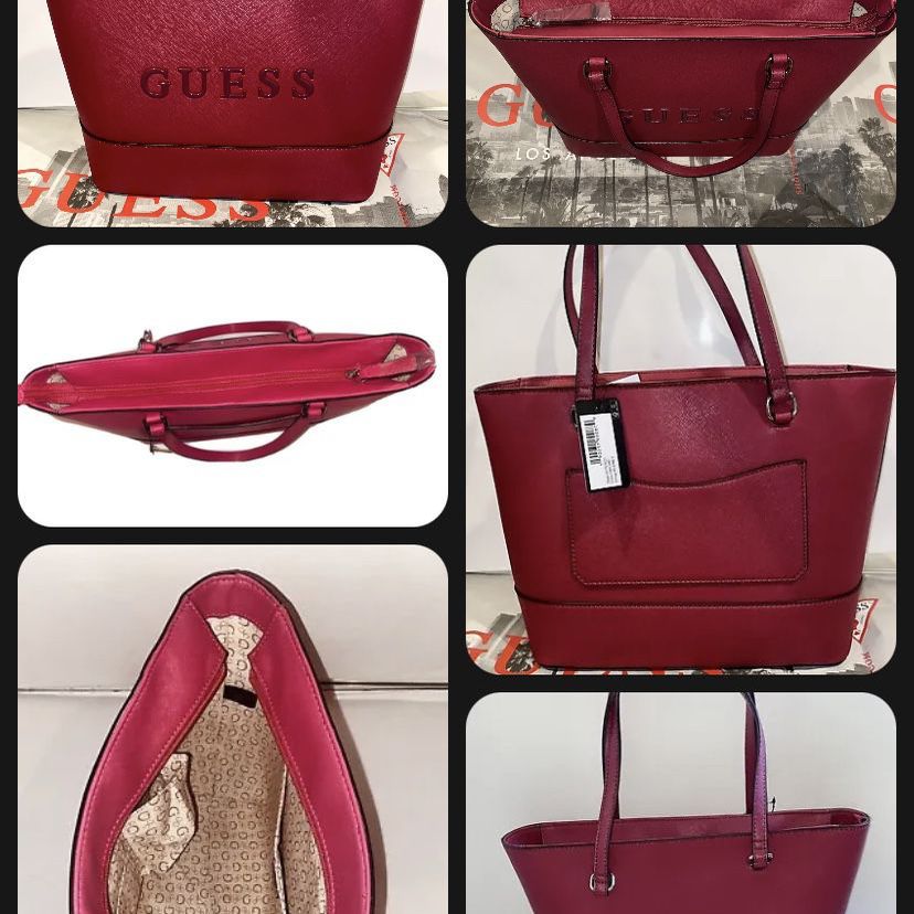 New Maroon Pink GUESS Tote SF792622 Purse Hand Bag Orchid Rodney for Sale  in Lakeside, CA - OfferUp