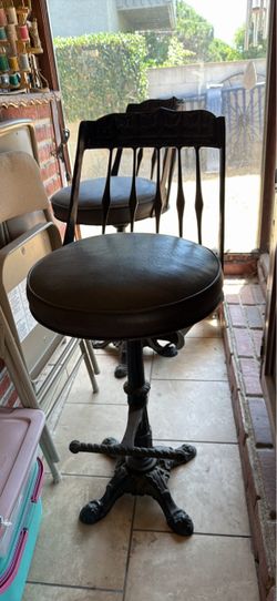 Vintage Bar Stools - 2 - Pair