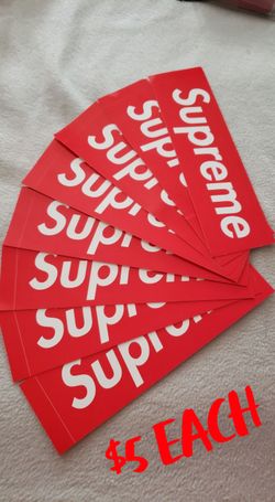 SUPREME STICKERS