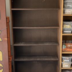 Large bookcase for garage or shed storage