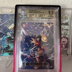 Luffy SP OP13 BGS 9.5 One Piece TCG