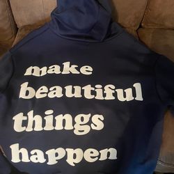 Make Beautiful Things Happen hoodie size S
