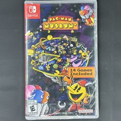 NEW Sealed Pac Man Museum Plus for Switch