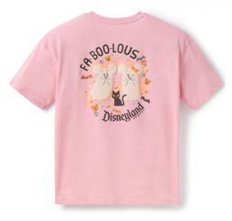 Disney Parks 2025 Halloween Mickey Minnie Mouse Ghost Pink Shirt Extra Small New