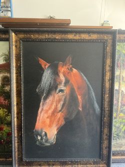 Decorative Horse Canvas Painting