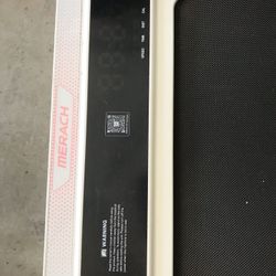 Merach Portable Treadmill Semi New With Stickers Still Attached 