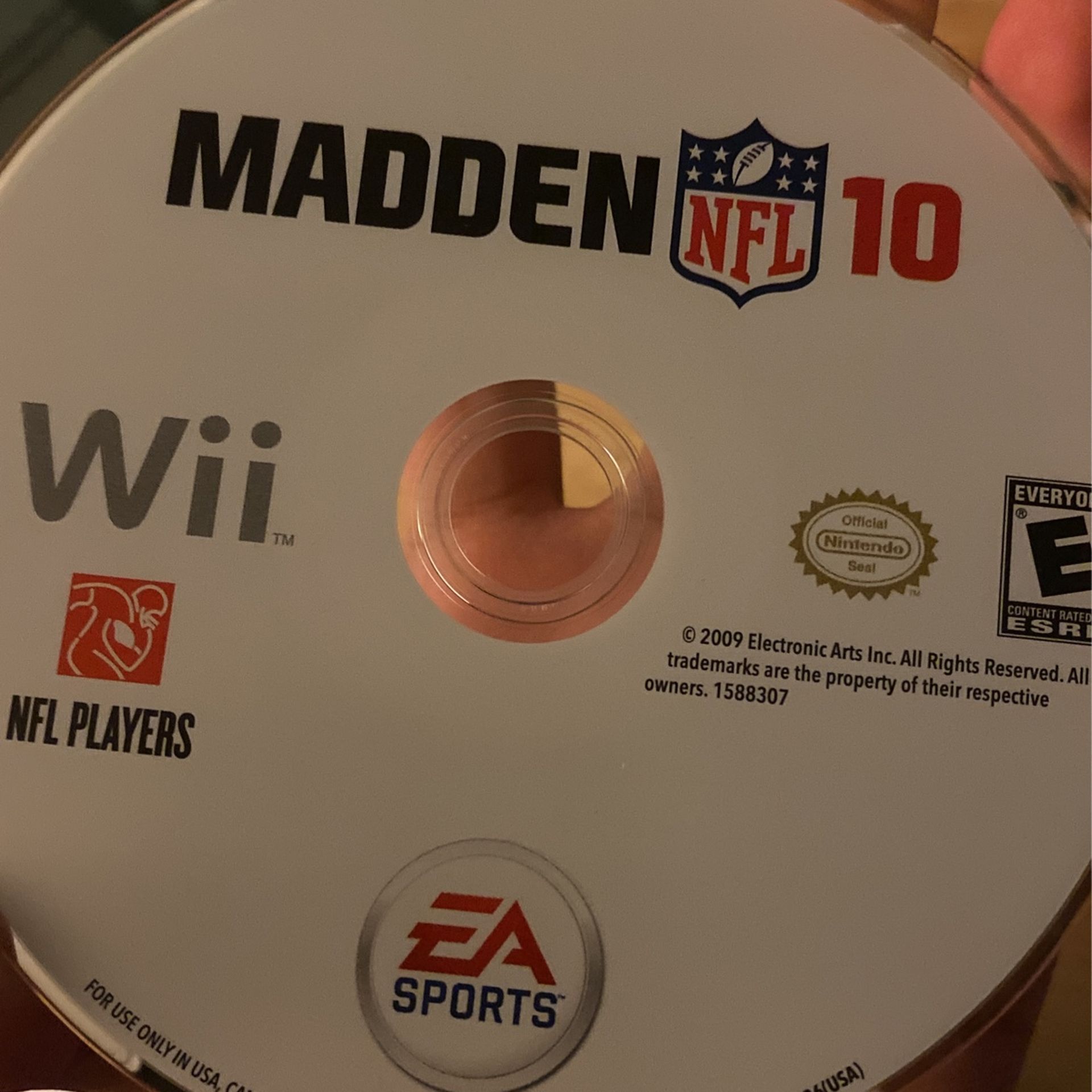 madden 10 wii