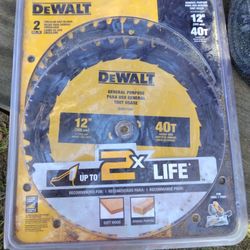 DeWalt 12" Chop Saw Blades