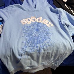 Blue Spider Hoodie