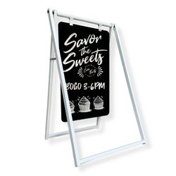 Pop-Up Metal Large A Frame 24” X 38”
