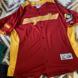 Spain Baseball Jersey