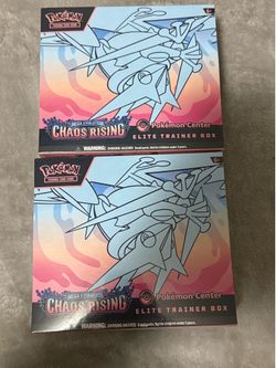 Pokemon Center Chaos Rising ETBs