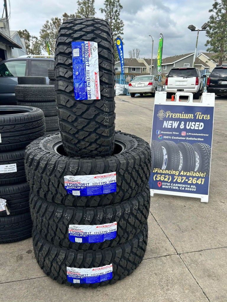 LT 285/70R17 MUD TERRAIN NEW TIRES LLANTAS NUEVAS