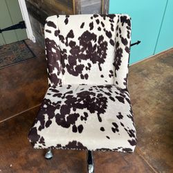 Cow Print Office Chair