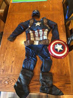 Captain America Civil War Halloween Costume YL