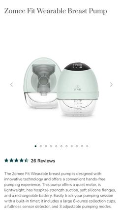 Breast pump - Zomee (hands free)