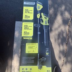 Best Seller
Father's Day Gifts
RYOBI
40V HP Brushless 650 CFM 160 MPH Cordless Leaf Blower and Carbon Fiber String Trimmer with 4Ah Battery and Charge