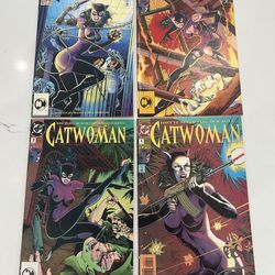 DC Comics Catwoman #1 2 3 4 VF 1993 Jim Balent