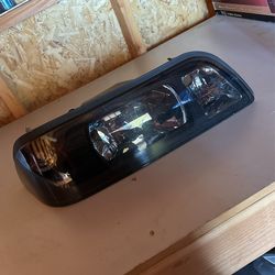 87-93 Headlamps Ford Mustang Smoke Lens Headlamps 