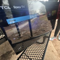 50 inch TCL Roku Smart Tv