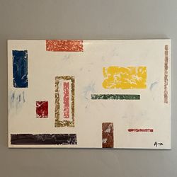 Original 2011- Square Rainbow ; Abstract 