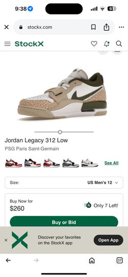 Jordan Legacy 312 Low - Size 12
