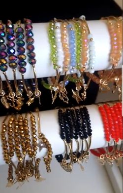 Beautiful hand made bracelets