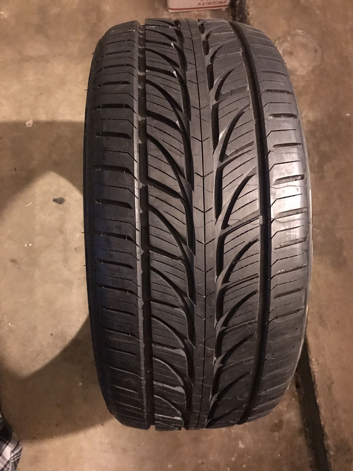 (2) tires new Bridgestone POTENZA  245/40R19   