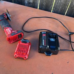 CRAFTSMAN V20 20-volt Max Cordless Variable speedOscillating Multi-Tool with Soft (1 -Batteries Includ...