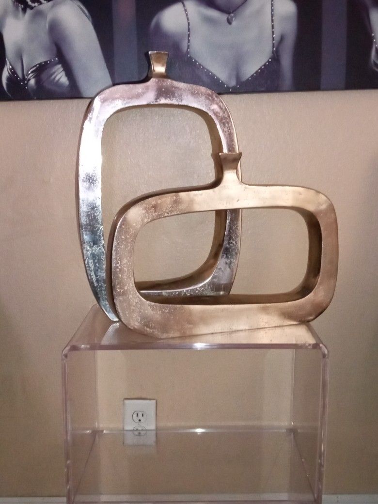 Z Gallerie Lamberton silver vases, tall & short