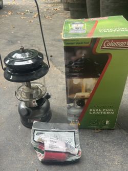 Coleman Duel Fuel Lantern