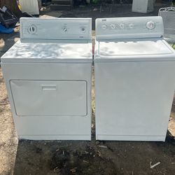 Kenmore Set With Warranty