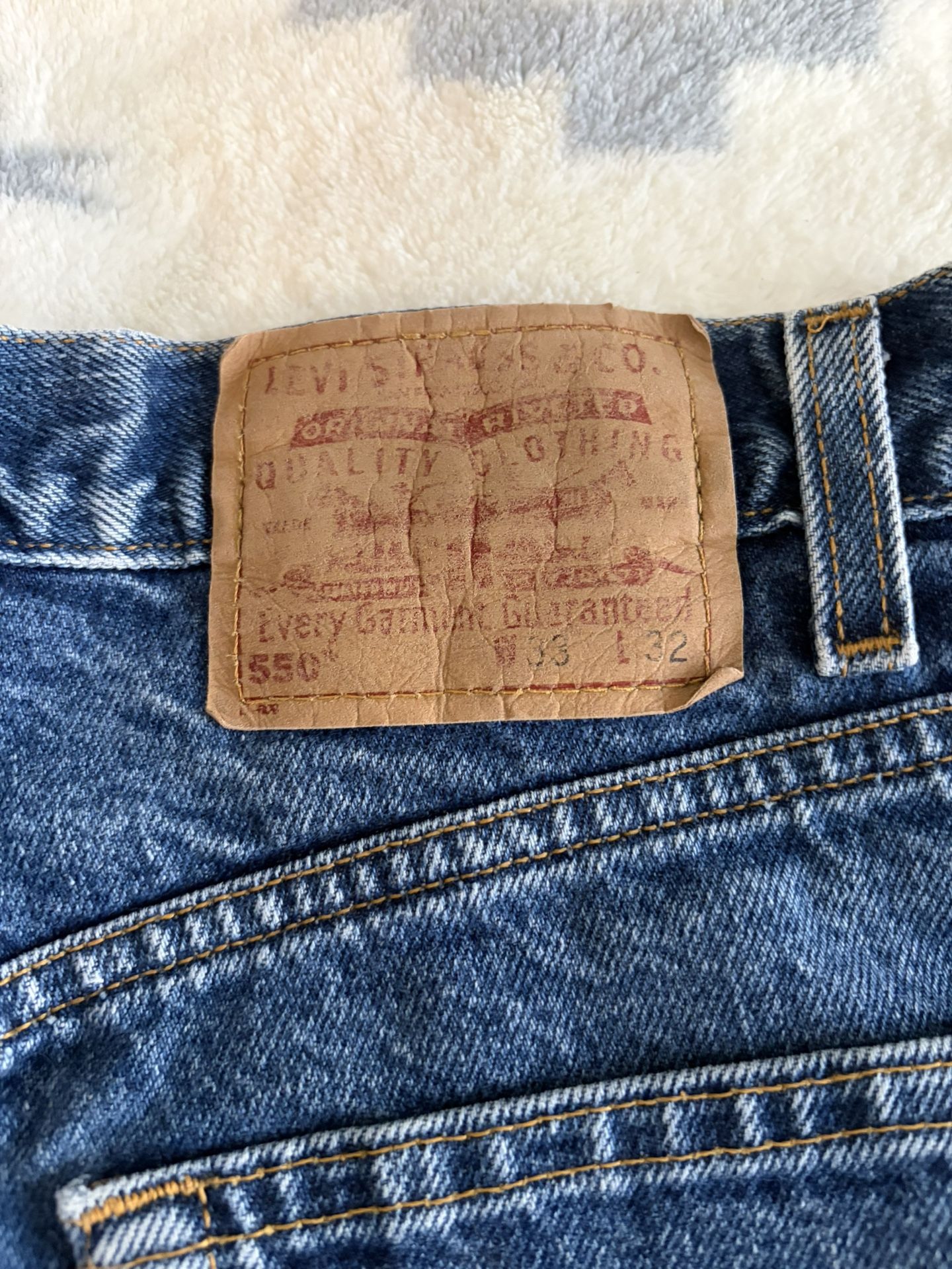 Levi’s Women’s 550 Jeans W 33”, L 32”