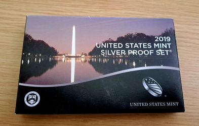 2019 US Mint Silver Proof Set