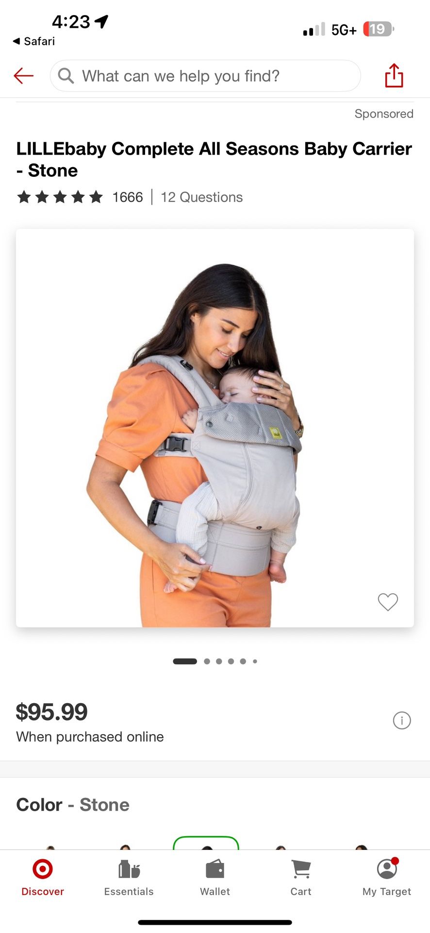 LILLÉ BABY CARRIER