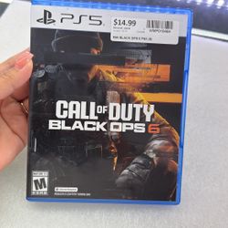 PS5 Call of Duty: Black Ops 6 Game (WMP016464)