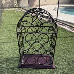 Metal Wine Holder