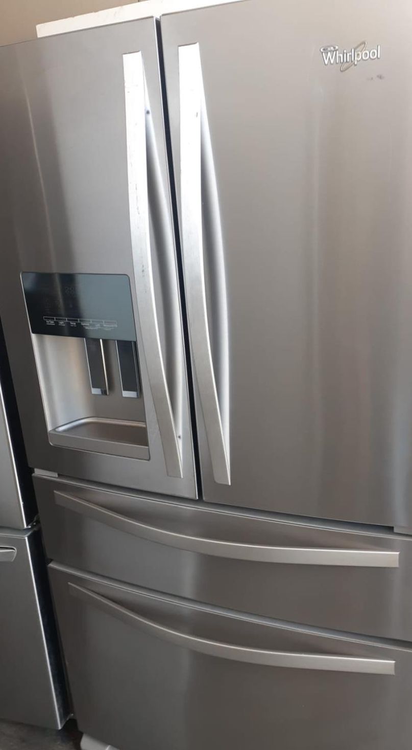 Whirlpool 4-Door Stainless Steel Refrigerator