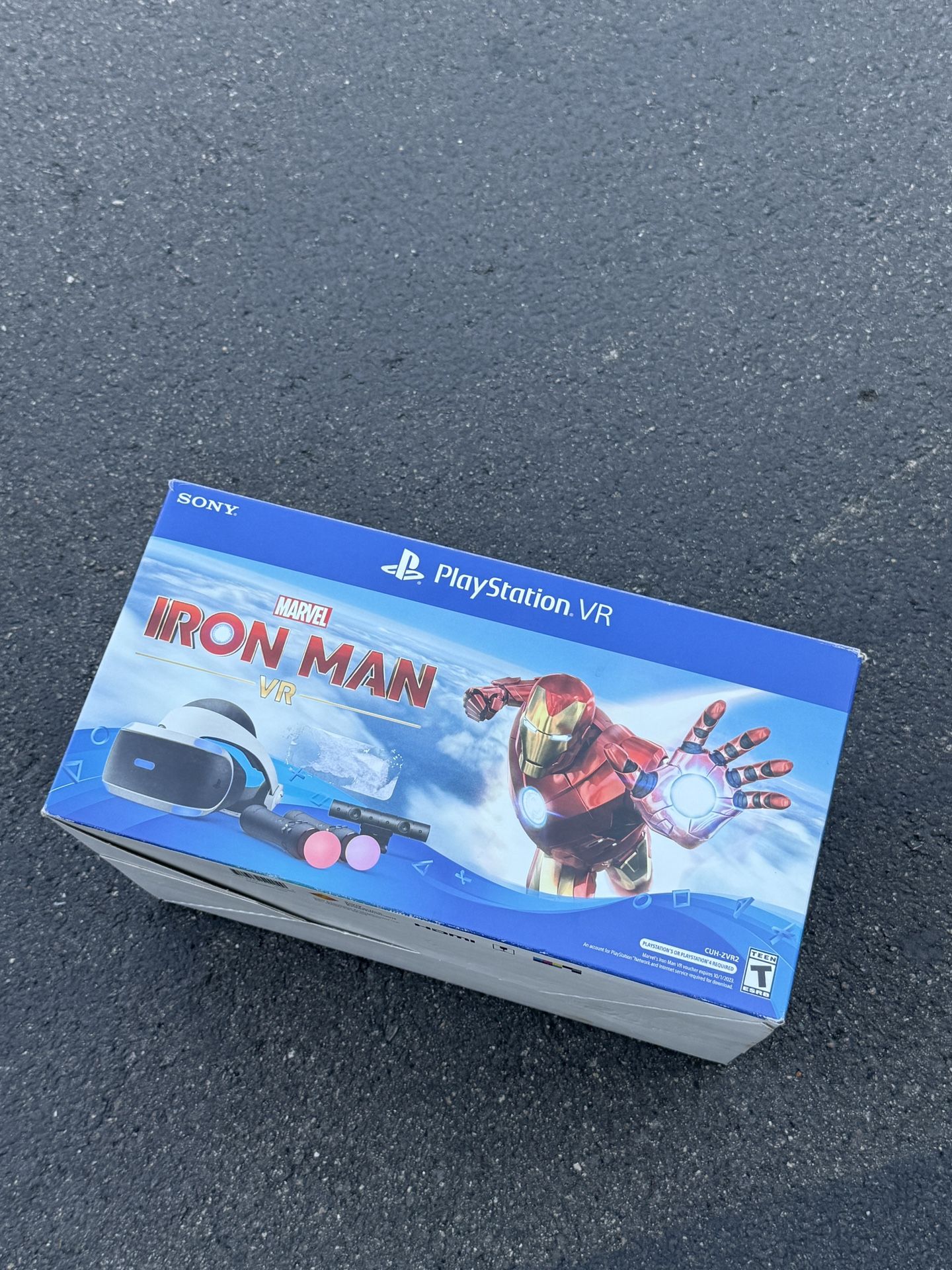 Iron Man Playstation Camera2 Playstation VR Headset With Marvel's