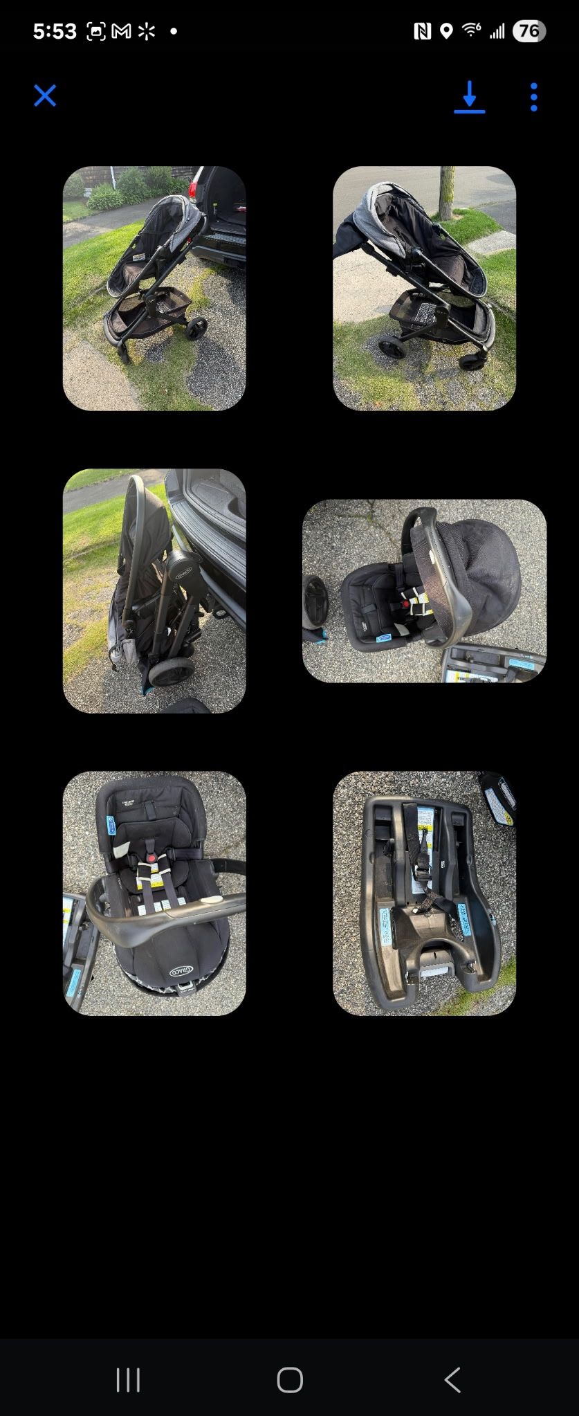 Graco Car Seat & Stroller