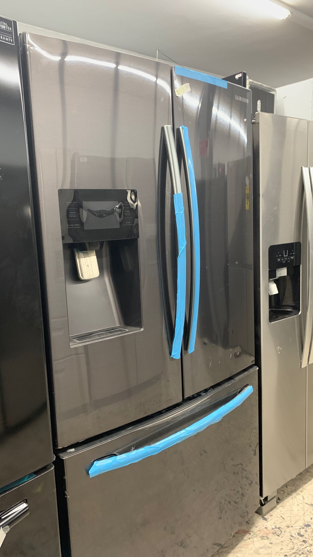 Samsung French Door Dark Stainless With Ice & Water Fridge