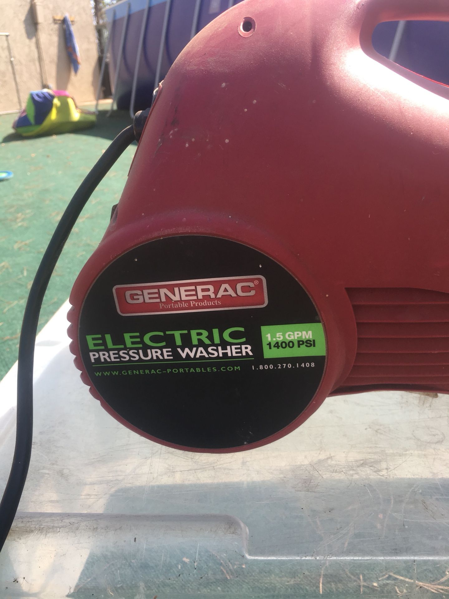 generac pressure washer