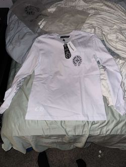(Send Best Offer) Chrome Hearts White Long Sleeve
