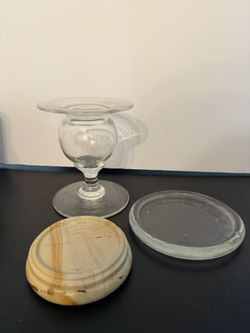 Pillar Candle Holders And Candles