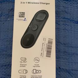 3 In 1 Wireless Charging Pad