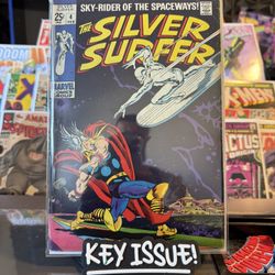 Silver Surfer #4 (2nd Mephisto Comic Book) 